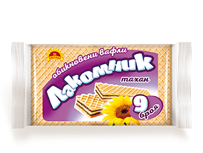 “Лакомник” хрупкави вафли с крем тахан