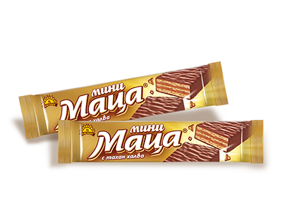 “Мини Маца” тунквана вафла с тахан халва